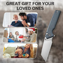 CIVIVI Amirite Flipper & Thumb Stud & Button Lock Knife G10 Handle (3.48" Nitro - V Blade) C23028 - 1 - CIVIVI