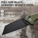 CIVIVI Amirite Flipper & Thumb Stud & Button Lock Knife G10 Handle (3.48" Nitro - V Blade) C23028 - 3 - CIVIVI