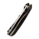 CIVIVI Anthropos Flipper Knife Brass Handle (3.25" 154CM Blade) C903D - CIVIVI