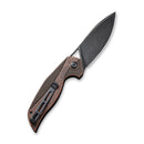 CIVIVI Anthropos Flipper Knife Copper Handle (3.25" Damascus Blade) C903DS - 3 - CIVIVI