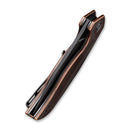 CIVIVI Anthropos Flipper Knife Copper Handle (3.25" Damascus Blade) C903DS - 3 - CIVIVI