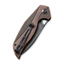 CIVIVI Anthropos Flipper Knife Copper Handle (3.25" Damascus Blade) C903DS - 3 - CIVIVI