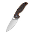 CIVIVI Anthropos Flipper Knife G10 & Carbon Fiber Handle (3.25" D2 Blade) C903A - CIVIVI