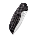 CIVIVI Anthropos Flipper Knife G10 & Carbon Fiber Handle (3.25" D2 Blade) C903C - CIVIVI