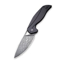 CIVIVI Anthropos Flipper Knife G10 & Carbon Fiber Handle (3.25" Damascus Blade) C903DS - CIVIVI