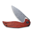 CIVIVI Anthropos Flipper Knife Wood Handle (3.25" Damascus Blade) C903DS - 2 - CIVIVI