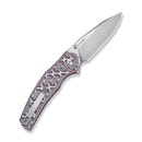 CIVIVI Aplomb Flipper & Thumb Stud Knife Micarta Handle (3.39" Satin Finished Nitro - V Blade) C25107 Sample2 - CIVIVI