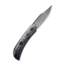 CIVIVI Appalachian Drifter II Front Flipper Knife Carbon Fiber Handle (2.96" Damascus Blade) C19010C - DS1 - CIVIVI