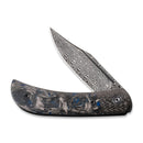 CIVIVI Appalachian Drifter II Front Flipper Knife Carbon Fiber Handle (2.96" Damascus Blade) C19010C - DS1 - CIVIVI