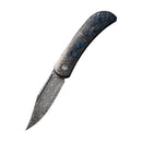 CIVIVI Appalachian Drifter II Front Flipper Knife Carbon Fiber Handle (2.96" Damascus Blade) C19010C - DS1 - CIVIVI