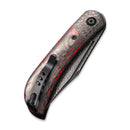 CIVIVI Appalachian Drifter II Front Flipper Knife Carbon Fiber Handle (2.96" Damascus Blade) C19010C - DS2 - CIVIVI
