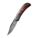 CIVIVI Appalachian Drifter II Front Flipper Knife Carbon Fiber Handle (2.96" Damascus Blade) C19010C - DS2 - CIVIVI