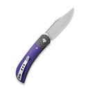 CIVIVI Appalachian Drifter II Front Flipper Knife G10 & Carbon Fiber Handle (2.96" Nitro - V Blade) C19010C - 3 - CIVIVI
