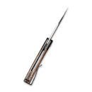 CIVIVI Appalachian Drifter II Front Flipper Knife Micarta & Carbon Fiber Handle (2.96" CPM S35VN Blade) C19010C - 2 - CIVIVI