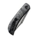 CIVIVI Appalachian Drifter Slip Joint Knife G10 & Carbon Fiber Handle (2.96" Damascus Blade) C2015DS - 1 - CIVIVI