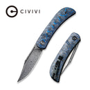 CIVIVI Appalachian Drifter Slip Joint Knife G10 & Carbon Fiber Handle (2.96" Damascus Blade) C2015DS - 2 - CIVIVI