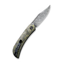 CIVIVI Appalachian Drifter Slip Joint Knife G10 & Carbon Fiber Handle (2.96" Damascus Blade) C2015DS - 3 - CIVIVI