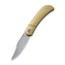 CIVIVI Appalachian Drifter Slip Joint Knife Micarta Handle (2.96" CPM S35VN Blade) C2015B - CIVIVI