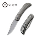 CIVIVI Appalachian Drifter Slip Joint Knife Micarta Handle (2.96" CPM S35VN Blade) C2015C - CIVIVI