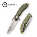 CIVIVI Aquila Flipper & Thumb Hole Knife G10 Handle (3.45" VG - 10 Blade) C805B - CIVIVI