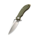 CIVIVI Aquila Flipper & Thumb Hole Knife G10 Handle (3.45" VG - 10 Blade) C805B - CIVIVI