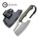 CIVIVI Aratra Fixed Blade Knife G10 Handle (7.32" D2 Blade) C21041 - 2 - CIVIVI