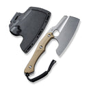 CIVIVI Aratra Fixed Blade Knife G10 Handle (7.32" D2 Blade) C21041 - 3 - CIVIVI