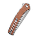 CIVIVI Asticus Flipper Knife Copper Handle (3.80" D2 Blade) C2002F - CIVIVI