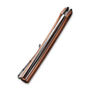 CIVIVI Asticus Flipper Knife Copper Handle (3.80" D2 Blade) C2002F - CIVIVI
