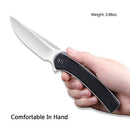 CIVIVI Asticus Flipper Knife G10 Handle (3.80" D2 Blade) C2002D - CIVIVI