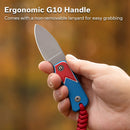 CIVIVI Baby Banter Fixed Blade - Jump Edition G10 Handle (2.39" Nitro - V Blade) C23045A - 1 - CIVIVI