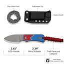 CIVIVI Baby Banter Fixed Blade - Jump Edition G10 Handle (2.39" Nitro - V Blade) C23045A - 1 - CIVIVI