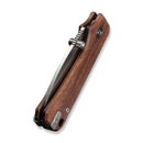 CIVIVI Baby Banter Slip Joint Thumb Stud Knife Guibourtia Wood Handle (2.34" Satin Finished Nitro - V Blade) C25066A - 2 - CIVIVI