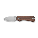 CIVIVI Baby Banter Slip Joint Thumb Stud Knife Guibourtia Wood Handle (2.34" Satin Finished Nitro - V Blade) C25066A - 2 - CIVIVI