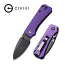 CIVIVI Baby Banter Thumb Stud Knife G10 Handle (2.34" Nitro - V Blade) C19068S - 4 - CIVIVI