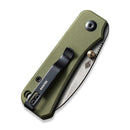 CIVIVI Baby Banter Thumb Stud Knife G10 Handle (2.34" Nitro - V Blade) C19068S - 5 - CIVIVI