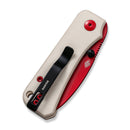 CIVIVI Baby Banter Thumb Stud Knife G10 Handle (2.34" Nitro - V Blade) C19068S - 7 - CIVIVI
