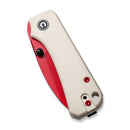 CIVIVI Baby Banter Thumb Stud Knife G10 Handle (2.34" Nitro - V Blade) C19068S - 7 - CIVIVI