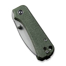 CIVIVI Baby Banter Thumb Stud Knife Micarta Handle (2.34" Nitro - V Blade) C19068SB - 1 - CIVIVI