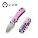 CIVIVI Baby Banter Thumb Stud Knife G10 Handle (2.34" Nitro - V Blade) C19068S - 10 - CIVIVI