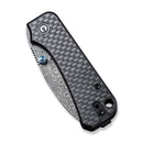 CIVIVI Baby Banter Thumb Stud Knife Carbon Fiber & G10 Handle (2.34" Damascus Blade) C19068S-DS1 - CIVIVI