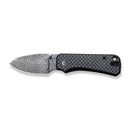 CIVIVI Baby Banter Thumb Stud Knife Carbon Fiber & G10 Handle (2.34" Damascus Blade) C19068S-DS1 - CIVIVI