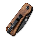 CIVIVI Baby Banter Thumb Stud Knife Wood Handle (2.34" Nitro - V Blade) C19068SB - 2 - CIVIVI