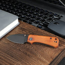 CIVIVI Baby Banter Thumb Stud Knife Wood Handle (2.34" Nitro - V Blade) C19068SB - 2 - CIVIVI