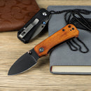 CIVIVI Baby Banter Thumb Stud Knife Wood Handle (2.34" Nitro - V Blade) C19068SB - 2 - CIVIVI