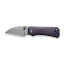 CIVIVI Baby Banter Wharncliffe Thumb Stud Knife Micarta Handle (2.32" Nitro - V Blade) C19068SC - 2 - CIVIVI
