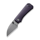 CIVIVI Baby Banter Wharncliffe Thumb Stud Knife Micarta Handle (2.32" Nitro - V Blade) C19068SC - 2 - CIVIVI