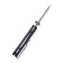 CIVIVI Baby Banter Wharncliffe Thumb Stud Knife Micarta Handle (2.32" Nitro - V Blade) C19068SC - 2 - CIVIVI