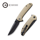 CIVIVI Badlands Vagabond Flipper & Thumb Stud Knife FRN Handle (3.25" 9Cr18MoV Blade) C2019A - CIVIVI