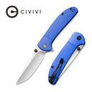 CIVIVI Badlands Vagabond Flipper & Thumb Stud Knife FRN Handle (3.25" 9Cr18MoV Blade) C2019C - CIVIVI